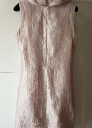Жемчужно-розовое платье р.s motivi италия2 фото