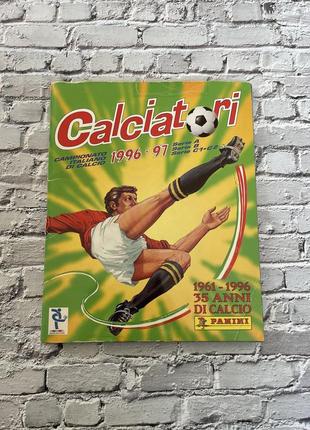 Panini calciatori 1996/97 повний альбом із наклейками