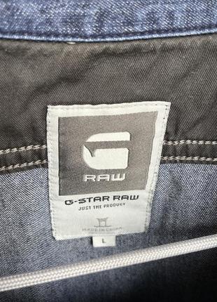 Джинсова сорочка g-star raw ( carhartt, uniqlo )8 фото