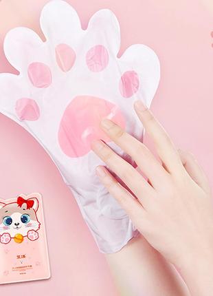 Маска-рукавички для рук crescent nicotinamide nourishing hand mask Butt 40g