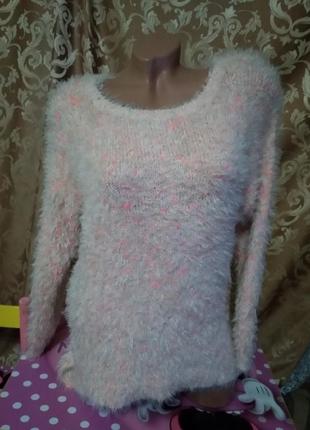 Очень красивый реглан-травка с люрексом, сзади удлинённый от f&f