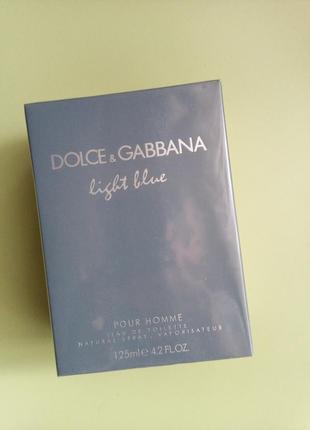 Нова! туалетна вода dolce&gabbana light blue pour homme