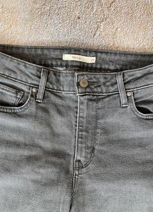 Джинсы levi's скинни 712 модель2 фото