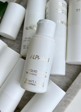 Тоник для лица с гликолевой кислотой 5% alpha-h liquid gold with glycolic acid 30ml