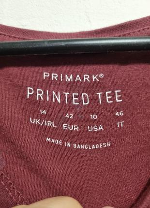 Футболка primark цветочки3 фото