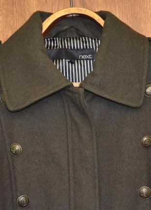 Полупальтишко (пальтовая куртка) в стиле милитари3 фото