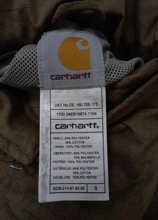 Легкая монограммная курточка carhartt4 фото