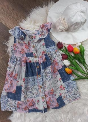 Сарафанчик от некст на 3-4р1 фото