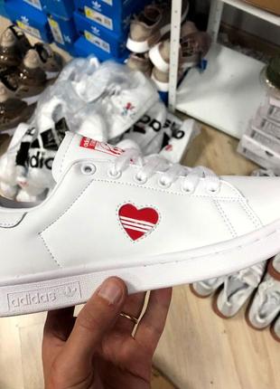 Кроссовки adidas stan smith white женские adidas samba black white кожа адидас черные белые весна жіночі кросівки адідас5 фото