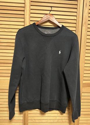 Толстовка світшот polo ralph lauren l чорне