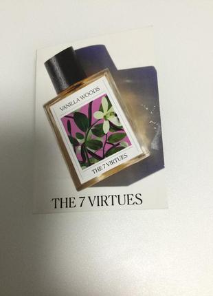 Пробнік парфюм the 7 virtues vanilla wood 1,7 мл