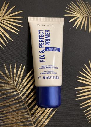 Праймер база для обличчя rimmel fix&amp;perfect 30 мл1 фото