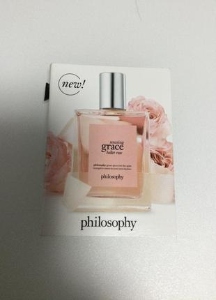 Пробнік парфюм philosophy amazing grace ballet rose 1,5 мл