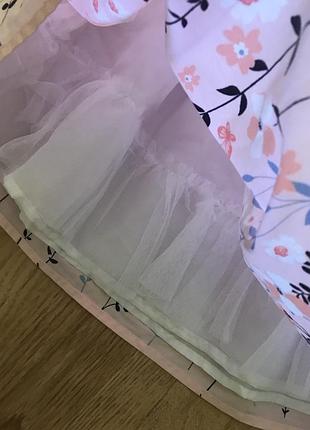 Платье на девочку 9-12 4