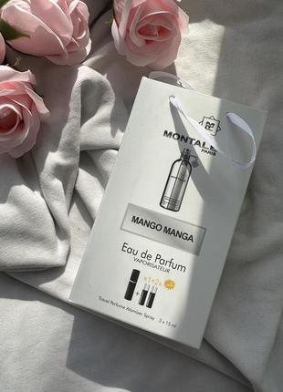 Міні-парфум з феромонами унісекс montale mango manga