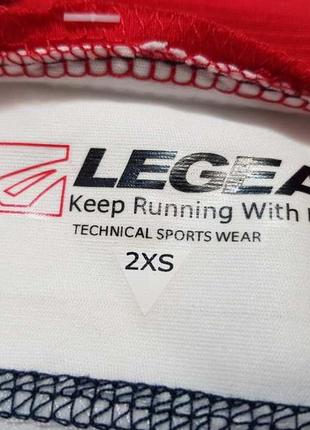 Футболка legea running technical. новая!7 фото