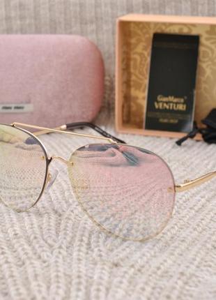 Красиві жіночі сонцезахисні капля окуляри gian marco venturi gmv541