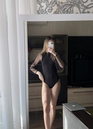Боді чорний