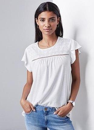 Неймовірно легка та стильна блуза-футболка, розміри евро 44/46, 48/505 фото