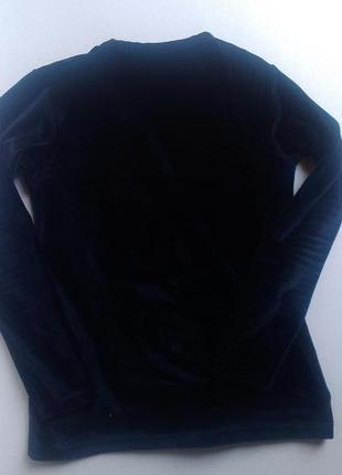Черная бархатная кофта италия6 фото