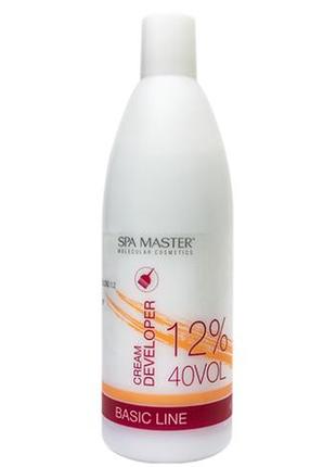 Крем-окислювач 12% spa master cream developer 40 vol