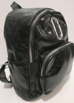 Женский городской рюкзак (чёрный) 19-06-0042 фото