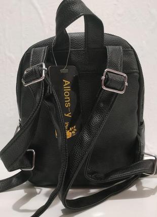 Женский городской рюкзак (чёрный) 19-06-0043 фото