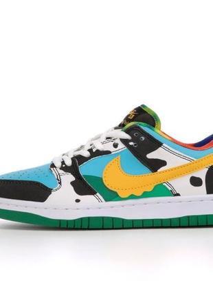 Кроссовки женские nike dunk low sb ben & jerry's chunky dunky3 фото