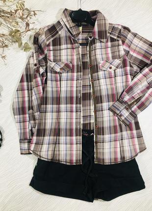 Denim#сорочка# клітка