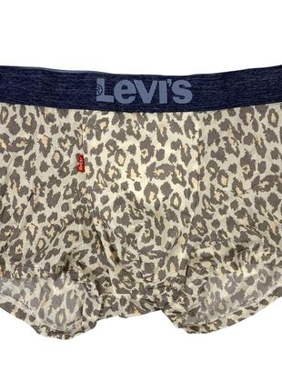 Мужские леопардовые трусы levis премиум качества, леопардовая расцветка, размер xl (подходит на m-l)