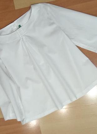 Стильная блуза united colors of benetton размер s/m (36/38)