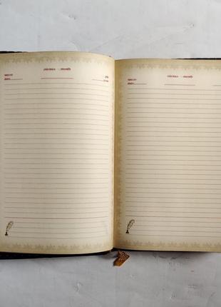 Кожаный блокнот для записей ручной работы на подарок мужская натуральная кожа записная записная книжка3 фото