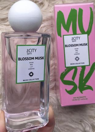 The city spirit blossom musk цветочная мускусная древесная женская туалетная вода (духи парфюм для женщин)