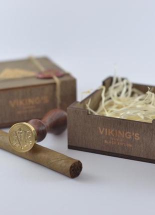 Шкіряний браслет viking's4 фото