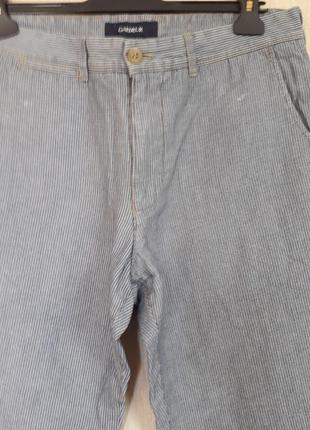 Летние мужские брюки в полоску gardeur2 фото