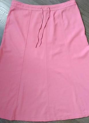 Натуральна довга спідниця