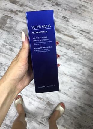 Емульсія для обличчя missha super aqua ultra waterfull control emulsion