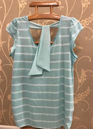 Очень красивая и стильная брендовая футболка 19,5.