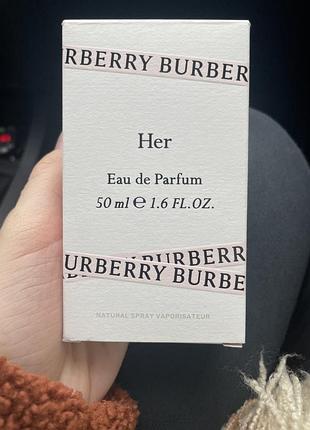 Burberry her новый парфюм из броккарда