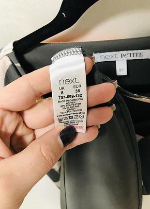 Жіноча блуза next з геометричним принтом5 фото