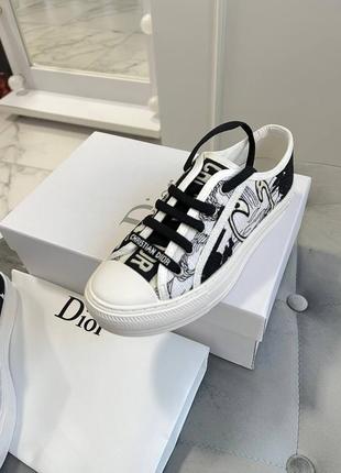 Кеди в стилі dior🖤люкс3 фото