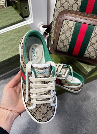 Кеды в стиле gucci💎люкс8 фото