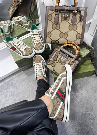 Кеды в стиле gucci💎люкс4 фото