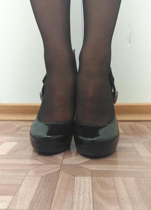 Лакові туфлі basconi 36р3 фото