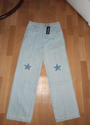 Шикарные джинсы, размер 145 фото