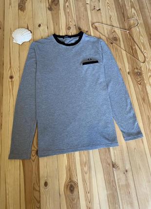 Лонгслив fred perry из новых коллекций с карманчиком