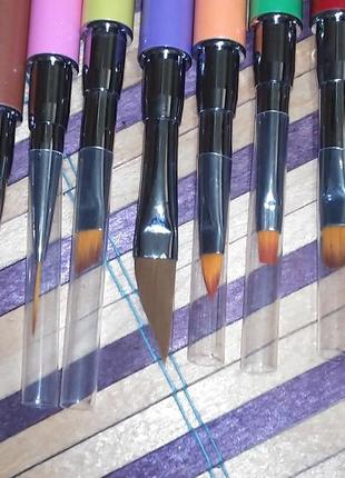 Набір кистей для манікюра 10 штук