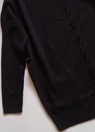 Кофта свитер с карманчиками свободного кроя6 фото