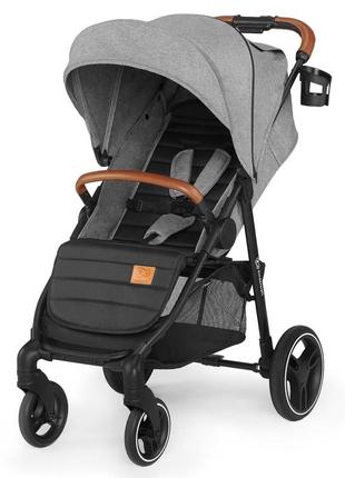 Прогулочная коляска kinderkraft grande 2020 grey (kkwgrangry000n)