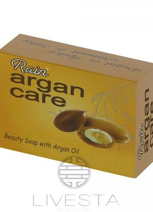 Натуральное косметическое мыло с аргановым маслом rain1 фото